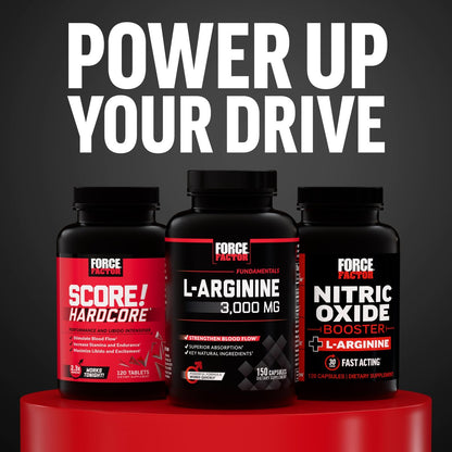 Force Factor Test X180 Boost – 9-in-1 Testosteron-Booster für Männer mit D-Asparaginsäure, Bor, Bockshornklee, Tribulus Terrestris & zumXR – 120 Tabletten
