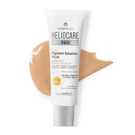 Heliocare 360 Pigment Solution Fluid SPF50 | 50ml – Hochwirksamer Sonnenschutz gegen Pigmentflecken
