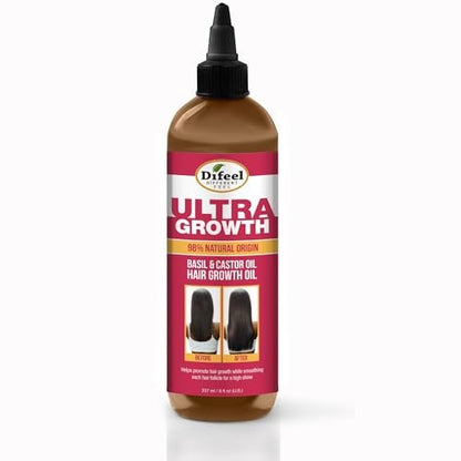 Difeel Ultra Growth Basil & Castor Haarwuchsöl 237 ml