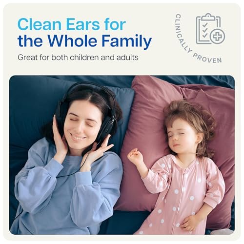 NAVEH PHARMA® CleanEars Baby – Ohrenspray für Babys & Kinder – Schnell wirkender Ohrenschmalzentferner – Baut Ohrenschmalz auf und löst es in nur einer Anwendung – Klinisch erwiesen 300 % wirksamer – Sanft & sicher – 15 ml