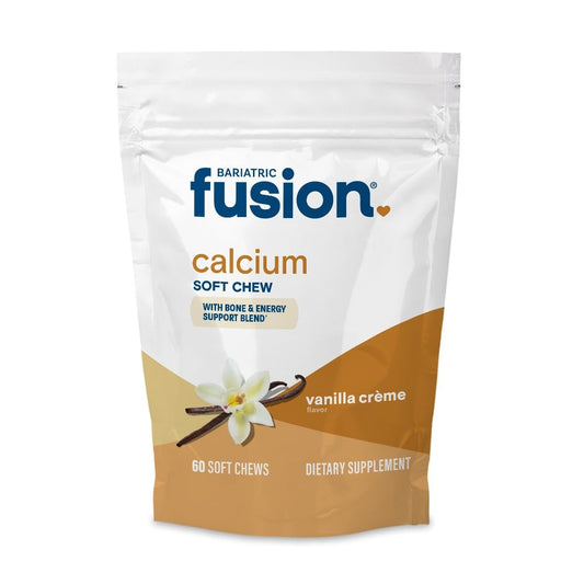 Bariatric Fusion Calcium Kaugummies mit Vitamin D3 – Zuckerfrei, Vanille, 60 Stück