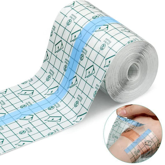 Transparentes Pflaster wasserdicht – BBTO Klarsichtpflaster, 4 x 394 Zoll, selbstklebend, für Tattoos und Schwimmen