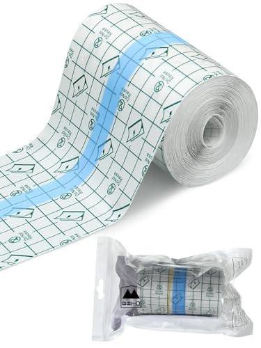 Transparentes Pflaster wasserdicht – BBTO Klarsichtpflaster, 4 x 394 Zoll, selbstklebend, für Tattoos und Schwimmen