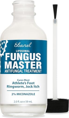 Ebanel Antimykotikum Creme mit Miconazol gegen Fußpilz, Nagelpilz, Juckreiz und Ringelflechte – 60 ml