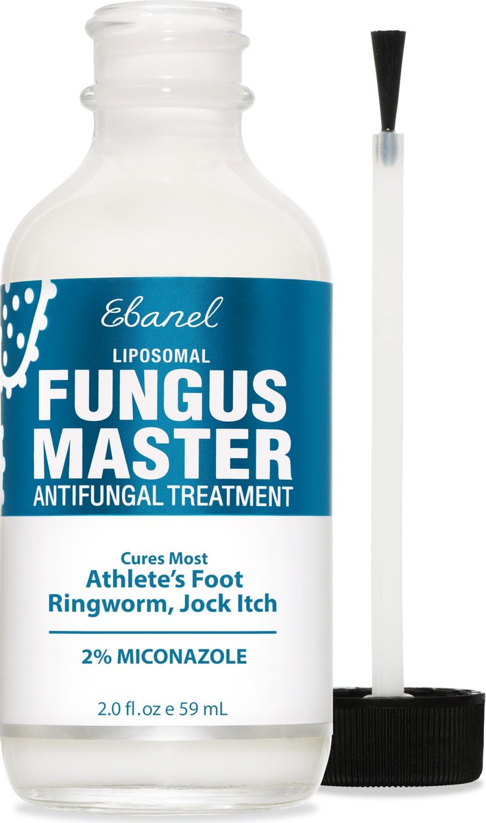 Ebanel Antimykotikum Creme mit Miconazol gegen Fußpilz, Nagelpilz, Juckreiz und Ringelflechte – 60 ml