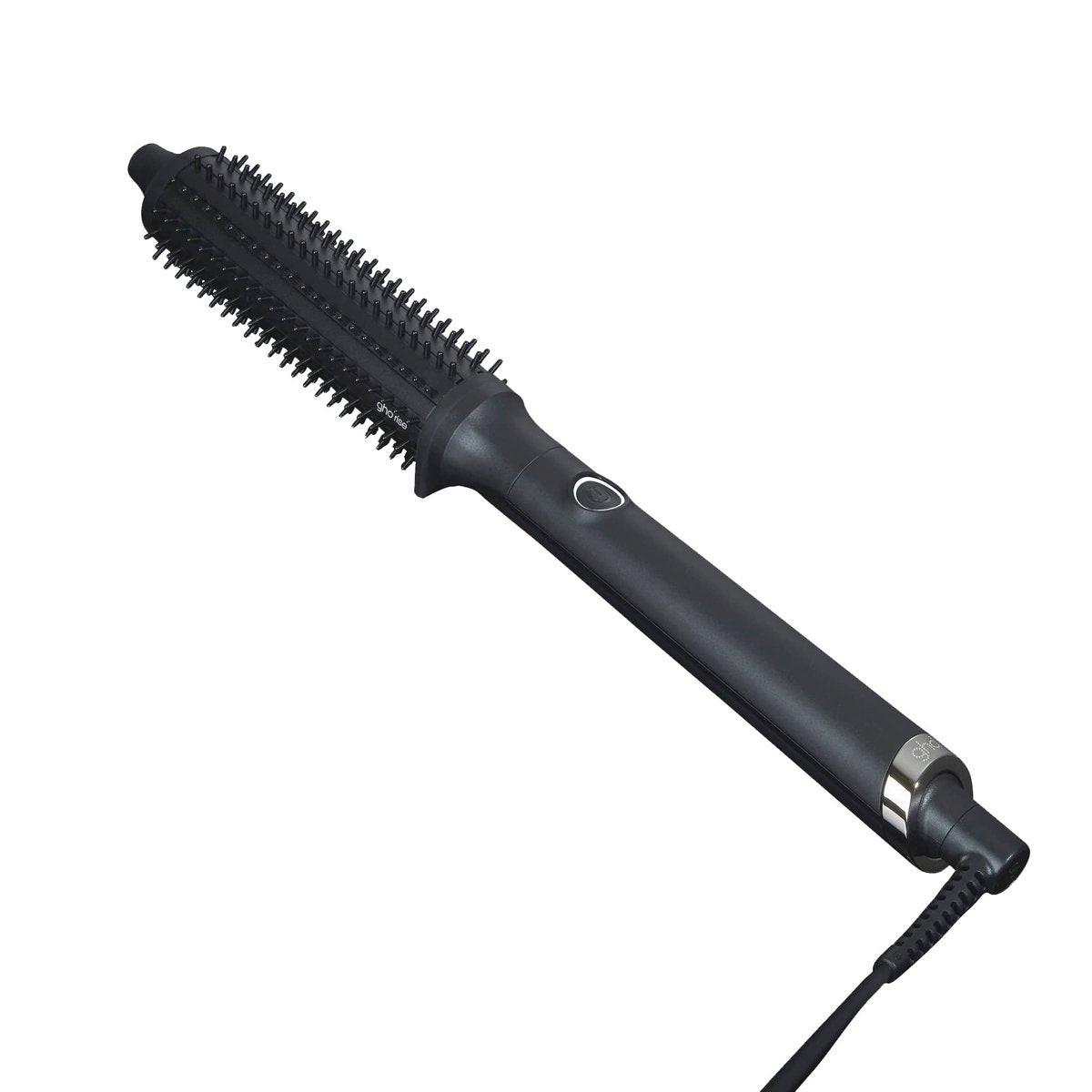 ghd Rise Volumizing Hot Hair Brush – Professionelle 1,25 Zoll Heißbürste für trockenes Haar mit maximalem Ansatzvolumen, 2x Volumen, 365ºF sichere Styling-Temperatur-Technologie und Auto-Sleep-Modus – Schwarz