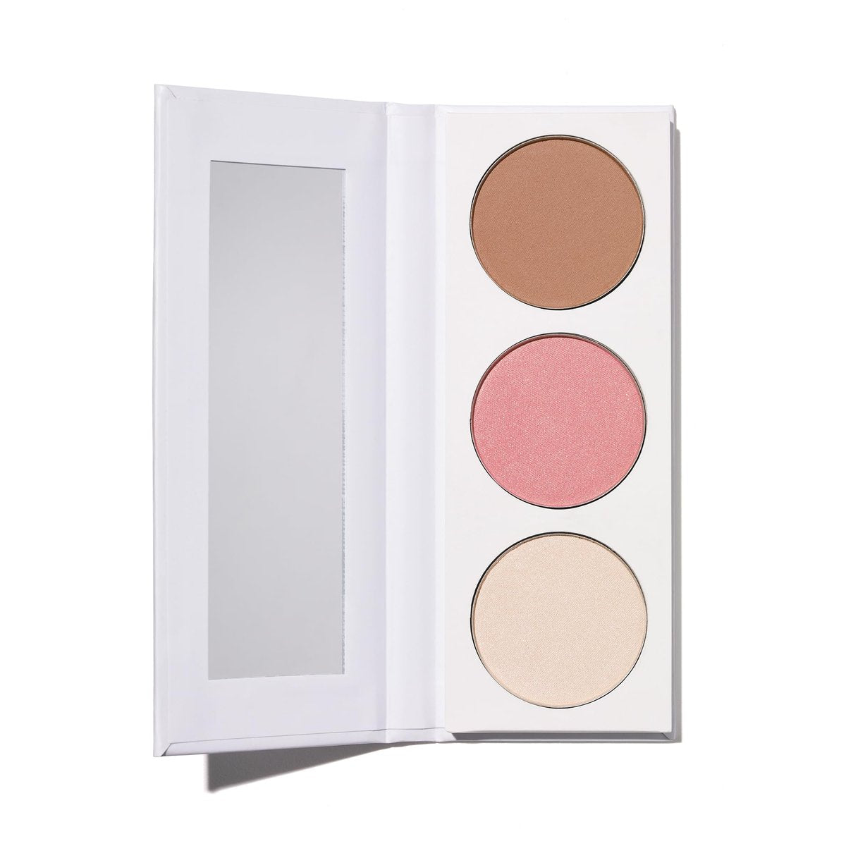 Well People Power Palette Puder-Gesichts-Trio – Sonnenküsster Glow, feuchtigkeitsspendend, vegan & tierversuchsfrei – Empowerment