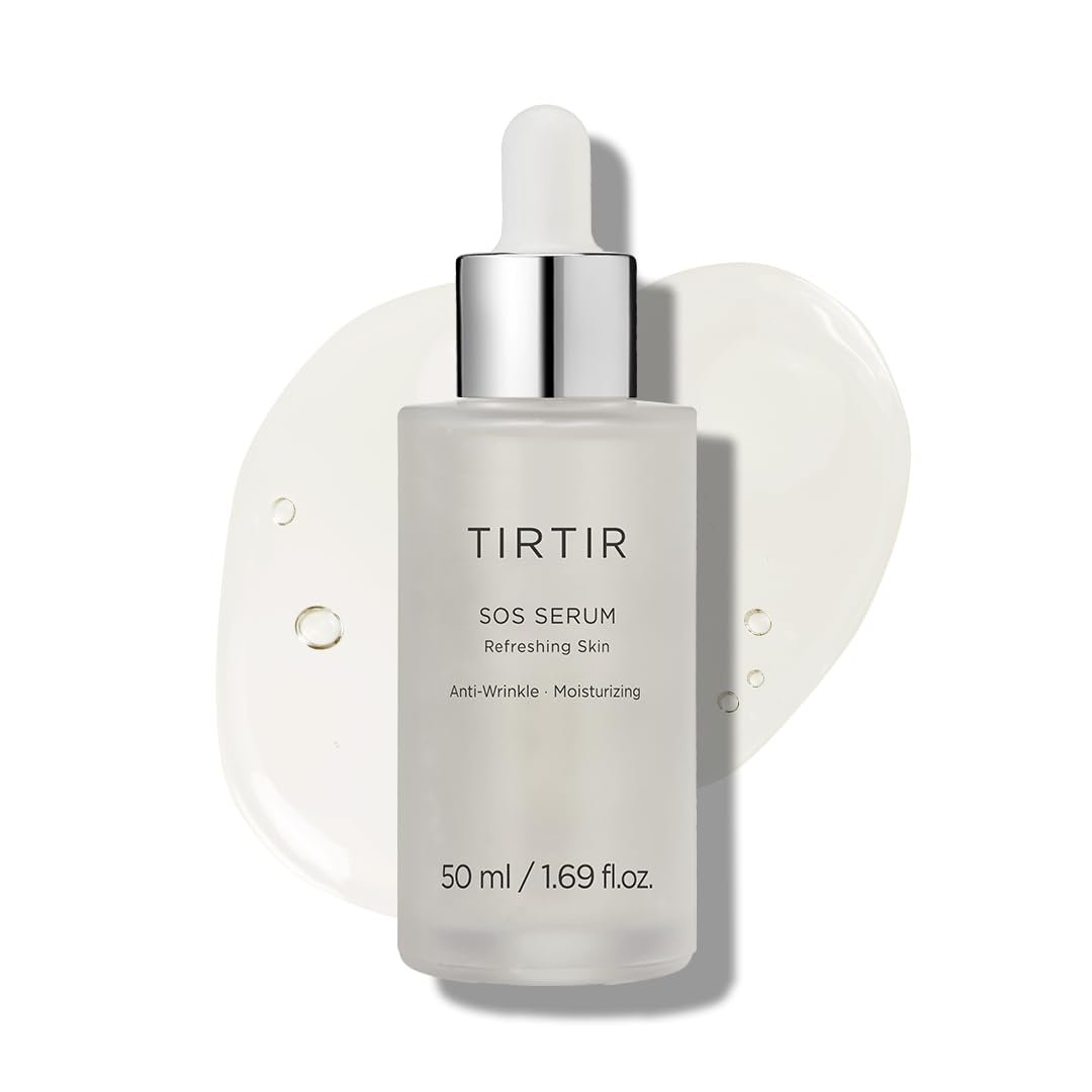 TIRTIR SOS Serum – Strahlender Glanz Booster Gesichtsserum – Anti-Aging, Feuchtigkeitsspendend, für alle Hauttypen, 50 ml