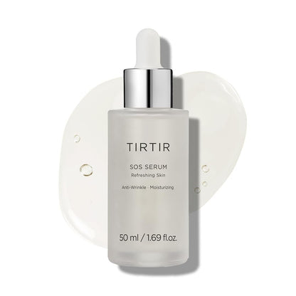 TIRTIR SOS Serum – Strahlender Glanz Booster Gesichtsserum – Anti-Aging, Feuchtigkeitsspendend, für alle Hauttypen, 50 ml