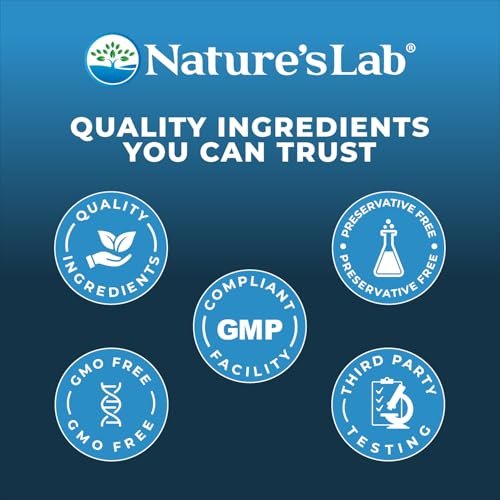 Nature's Lab Echinacea 760 mg – Immunsystem Unterstützung, 100 Kapseln (50 Tage Vorrat)