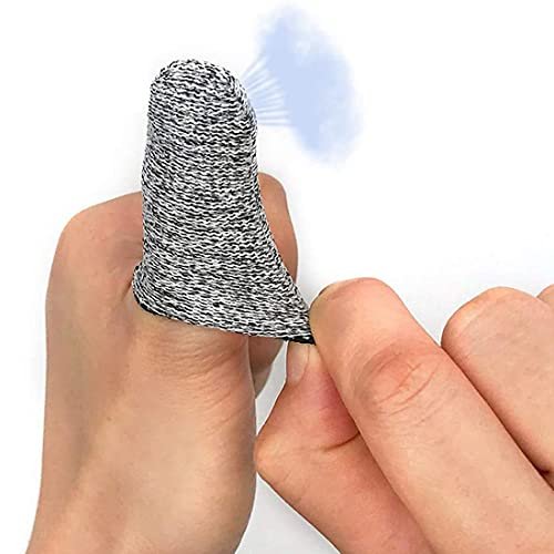 JADE KIT 12-teiliges Fingerschutz-Set – Schnittfeste Fingerlinge, Fingerkuppenschutz für Küche, Arbeit, Bildhauerei, Antirutsch, Wiederverwendbar