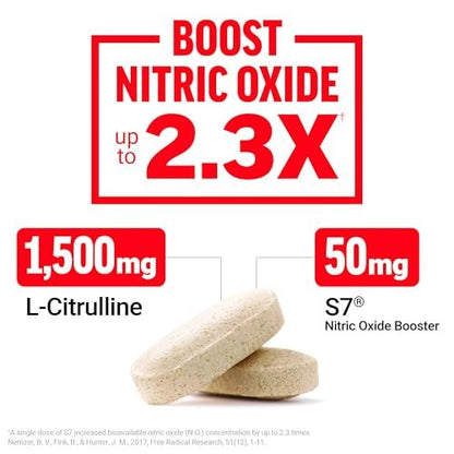 Force Factor Score! XXL Stickstoffmonoxid-Booster für Männer mit L-Citrullin, Bockshornklee, Schwarzer Maca & Tribulus Terrestris – Steigert Ausdauer, Energie und körperliche Leistungsfähigkeit, 30 Tabletten