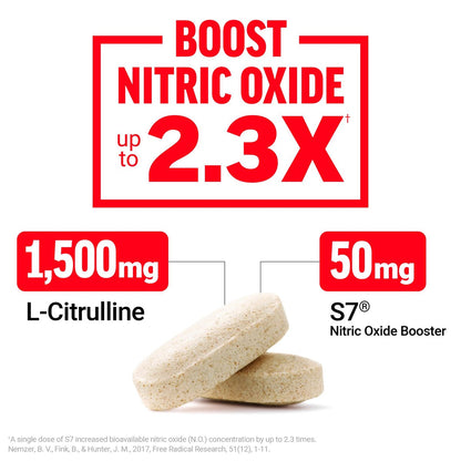 Force Factor Score! XXL Stickstoffmonoxid-Booster für Männer mit L-Citrullin, Bockshornklee, Schwarzer Maca & Tribulus Terrestris – Steigert Ausdauer, Energie und körperliche Leistungsfähigkeit, 30 Tabletten