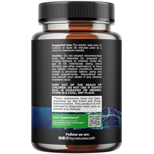 Nootropikum Gedächtnisergänzung für Gehirnunterstützung - Gedächtnispillen für Gehirnboost und natürlichen Energie-Booster - Vitamin B12 Bacopa Monnieri Rhodiola Rosea DMAE Ginkgo Biloba Phosphatidylserin - 60 Kapseln