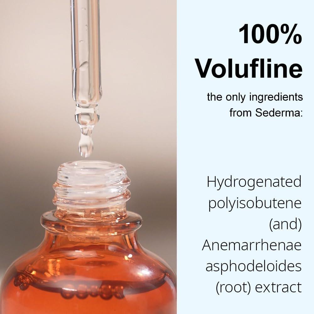 Volufiline Serum – Reines Volufiline Öl für Gesicht, Brust, Po, unter den Augen, Hautelastizität – 100% Original aus Frankreich Sederma – Kosmetischer Wirkstoff-Booster – 50 ml