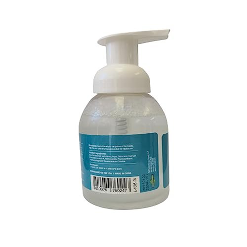 My-Shield Hand Sanitizer Schaum 8,25 oz (2er-Pack) – Alkoholfrei, Lang anhaltender Schutz, Beseitigt 99,9% der Keime, Pflegt mit Aloe Vera, Formuliert mit Zetrisil, FDA-registriert