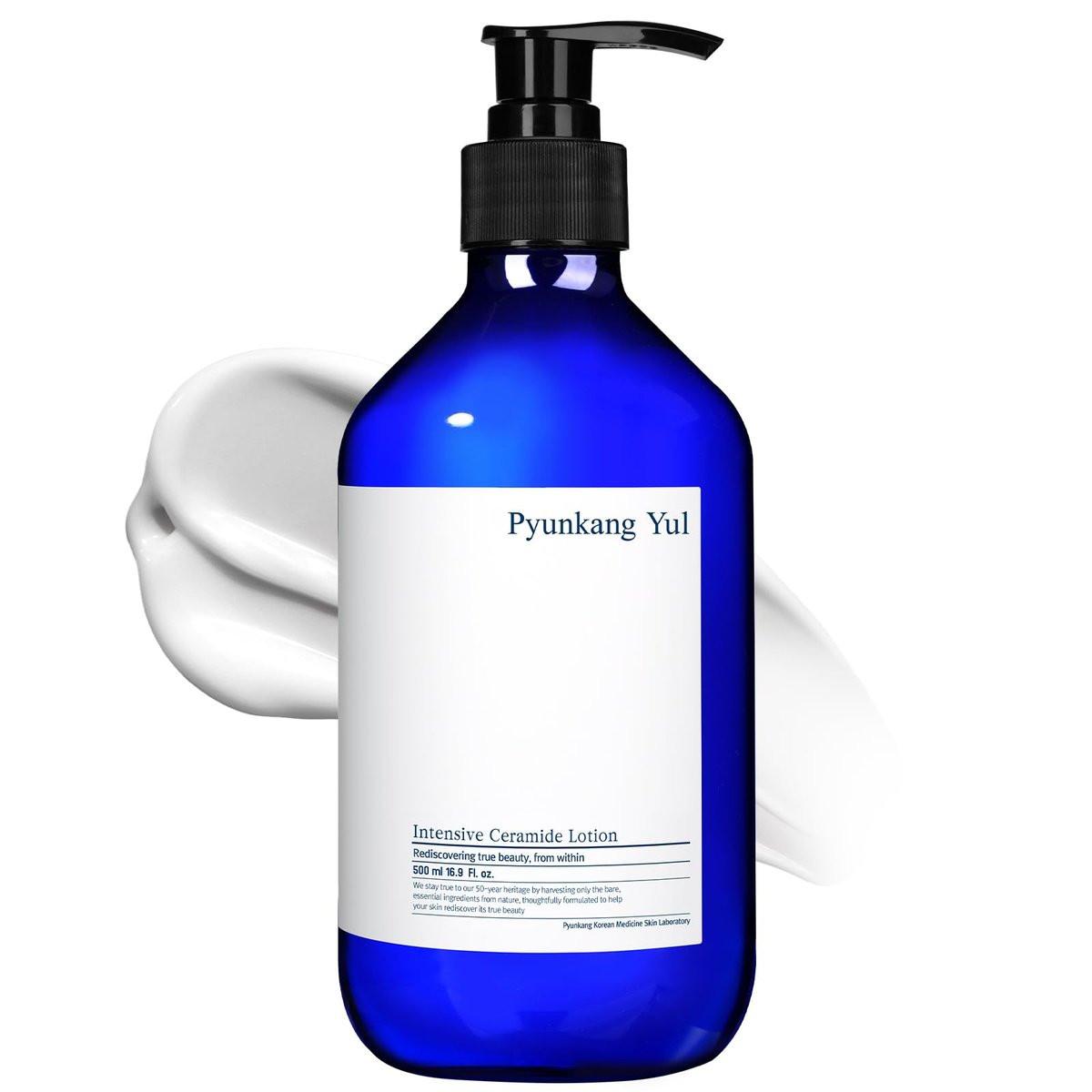 Pyunkang Yul PKY Intensive Ceramide Body Lotion, nicht fettend, minimale Inhaltsstoffe, reizfrei, koreanische Hautpflege, 500 ml