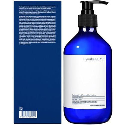 Pyunkang Yul PKY Intensive Ceramide Body Lotion, nicht fettend, minimale Inhaltsstoffe, reizfrei, koreanische Hautpflege, 500 ml
