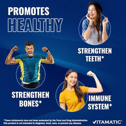 Vitamatic Vitamin D3 50.000 IE (als Cholecalciferol), einmal wöchentlich, 1250 mcg, 60 vegane Kapseln, 1-Jahres-Vorrat, fortschrittliche Formel bei Vitamin-D-Mangel (60 Kapseln)