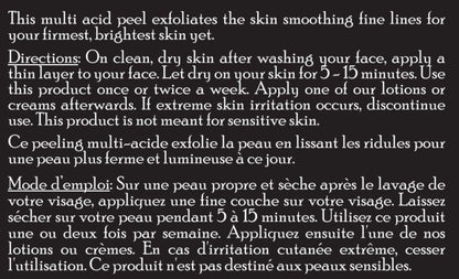 Brickell Men's Smooth Finish Glykol-Peeling für Männer – Natürliches & Bio Anti-Aging Peeling gegen Falten, 59 ml