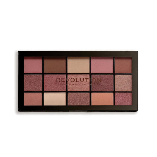 Revolution Reloaded Provocative Lidschattenpalette – 15 samtige, hochpigmentierte und langanhaltende Farben, vegan & tierversuchsfrei