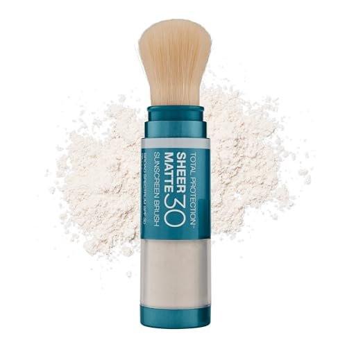 Colorescience Total Protection Sheer Matte SPF 30 Sonnenpuder für fettige und zu Akne neigende Haut, unparfümiert, 4,3 g