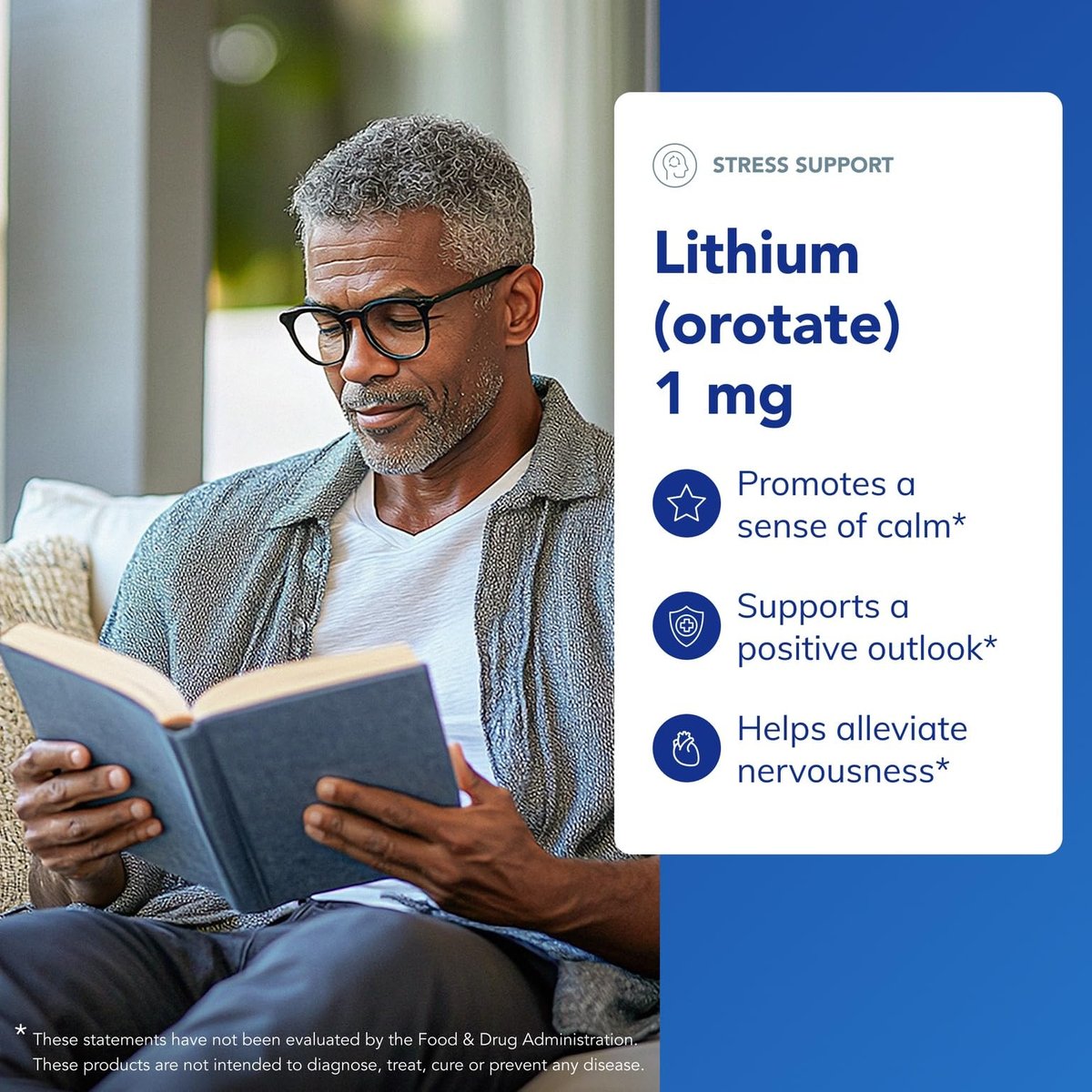 Pure Encapsulations Lithium (Orotate) 1 mg – Unterstützung für Ruhe und Ausgeglichenheit | 90 Kapseln