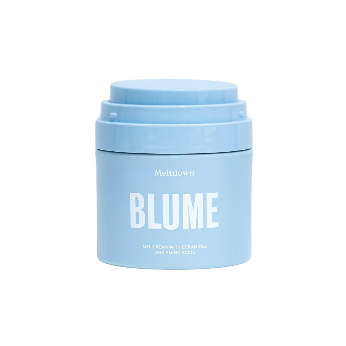 Blume Meltdown Gel-Gesichtsfeuchtigkeitscreme für zu Akne neigende Haut – Ölfreie Feuchtigkeitspflege mit Niacinamid & Centella für einen ebenmäßigen Hautton – 72-Stunden-Feuchtigkeitscreme mit Ceramiden & Squalan (1,7 oz)