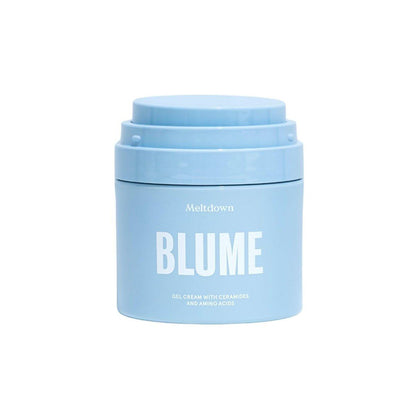 Blume Meltdown Gel-Gesichtsfeuchtigkeitscreme für zu Akne neigende Haut – Ölfreie Feuchtigkeitspflege mit Niacinamid & Centella für einen ebenmäßigen Hautton – 72-Stunden-Feuchtigkeitscreme mit Ceramiden & Squalan (1,7 oz)