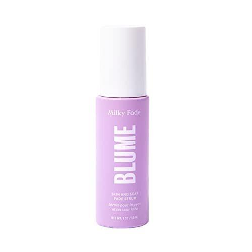 Blume Milky Fade Vitamin C Serum für das Gesicht - Dunkelfleck-Korrektor mit Niacinamid, Hyaluronsäure & Vitamin E - Beruhigt den Hautton - Veganes & tierversuchsfreies Feuchtigkeitsserum (30 ml)