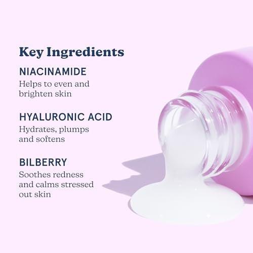 Blume Milky Fade Vitamin C Serum für das Gesicht - Dunkelfleck-Korrektor mit Niacinamid, Hyaluronsäure & Vitamin E - Beruhigt den Hautton - Veganes & tierversuchsfreies Feuchtigkeitsserum (30 ml)