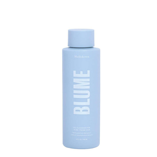 Blume Meltdown Salicylsäure-Reiniger - Ausgleichendes Gel-Gesichtswasser für fettige Haut - Feuchtigkeitsspendender Gesichtsreiniger mit Glycerin & Ceramiden - Sanft & make-up-entfernend (177 ml)