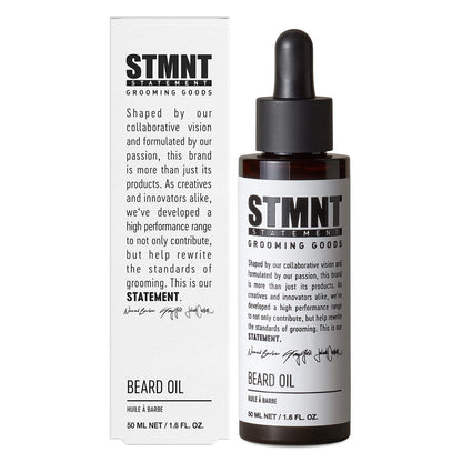 STMNT Grooming Goods Bartöl, 1,6 oz | Silikonfrei | Feuchtigkeitsspendende Formel mit natürlichen Ölen