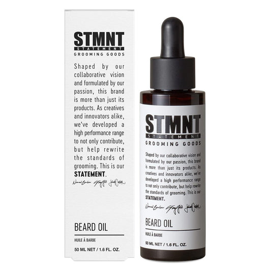 STMNT Grooming Goods Bartöl, 1,6 oz | Silikonfrei | Feuchtigkeitsspendende Formel mit natürlichen Ölen