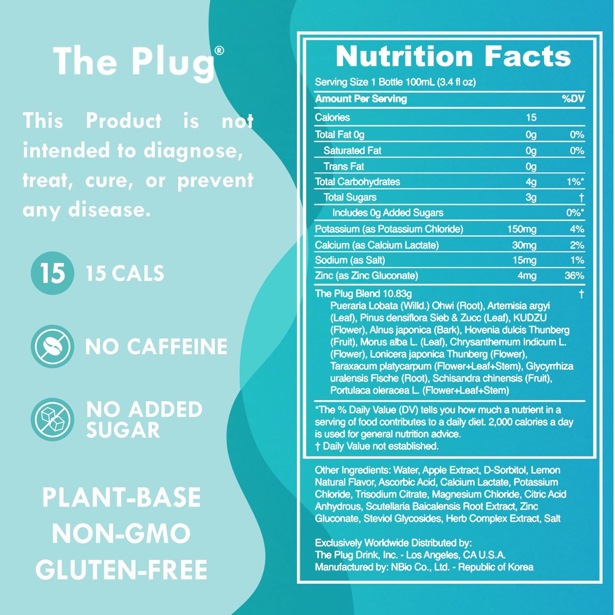 The Plug Liver Cleanse & Detox Drink | Bio-Kräuter-Flüssigergänzung mit Elektrolyten, Superfrüchten & pflanzlichen Nährstoffen | Unterstützt Hydration, Energie, Immunsystem & Lebergesundheit