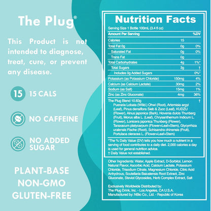 The Plug Liver Cleanse & Detox Drink | Bio-Kräuter-Flüssigergänzung mit Elektrolyten, Superfrüchten & pflanzlichen Nährstoffen | Unterstützt Hydration, Energie, Immunsystem & Lebergesundheit