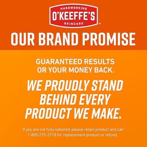 O'Keeffe's Lip Repair Nachtpflege Lippenbalsam für trockene, rissige Lippen - 0,25 Unzen Glas (2er Pack) - Feuchtigkeitsspender für extrem rissige, trockene Lippen