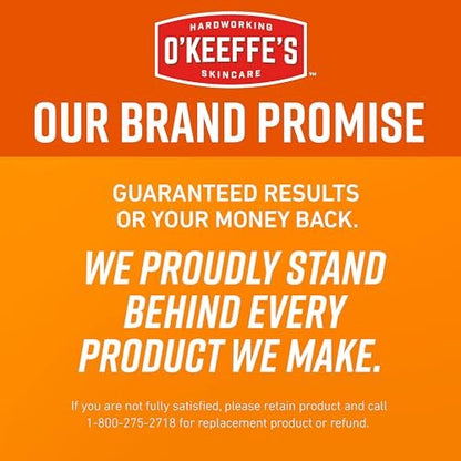 O'Keeffe's Lip Repair Nachtpflege Lippenbalsam für trockene, rissige Lippen - 0,25 Unzen Glas (2er Pack) - Feuchtigkeitsspender für extrem rissige, trockene Lippen