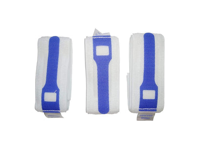 ViDava 3er-Pack Beinhalter für Foley-Katheter – Verstellbarer Urinableitungsschlauchhalter mit rutschfestem Silikongriff – Komfortable, wiederverwendbare Stabilisierung für Katheterfixierung (23” x 2”)