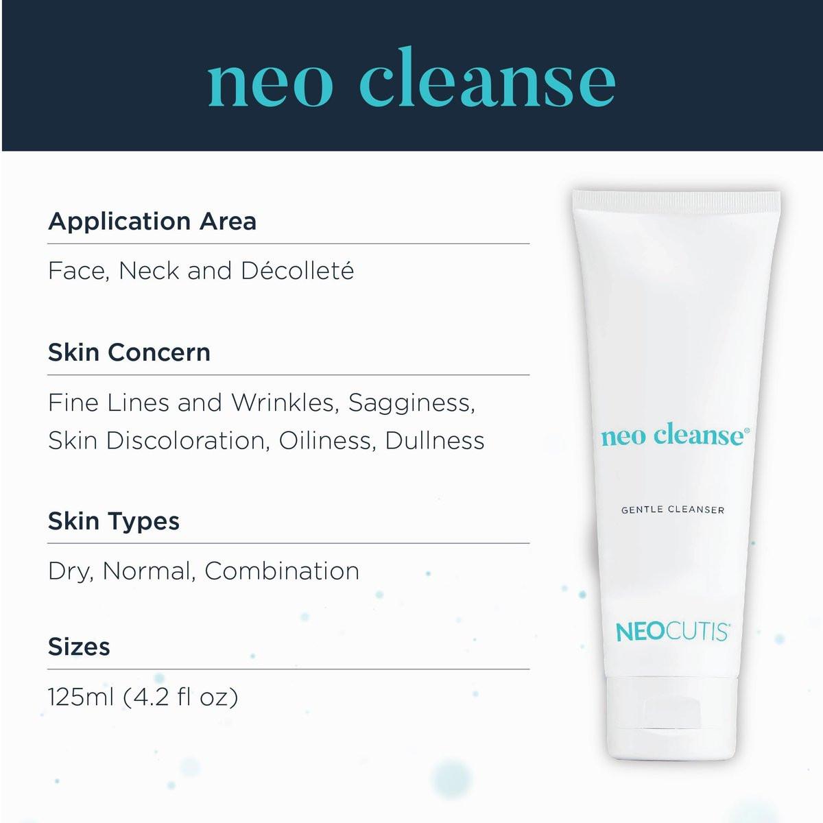 Neocutis Neo Cleanse – Sanfte Gesichtsreinigung mit Glycerin-Gel, 125 ml