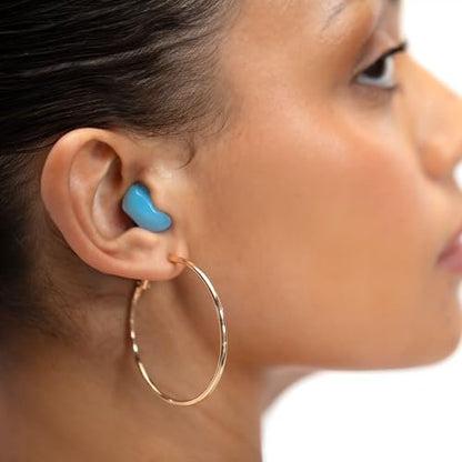 Eargasm Squishies – Blaue formbare Mehrzweck-Ohrstöpsel: Geräuschreduzierung, wasserdicht, luftdicht für Schlafen, Schnarchen, Arbeiten, Lernen, Schwimmen und mehr – inklusive Aufbewahrungsbox