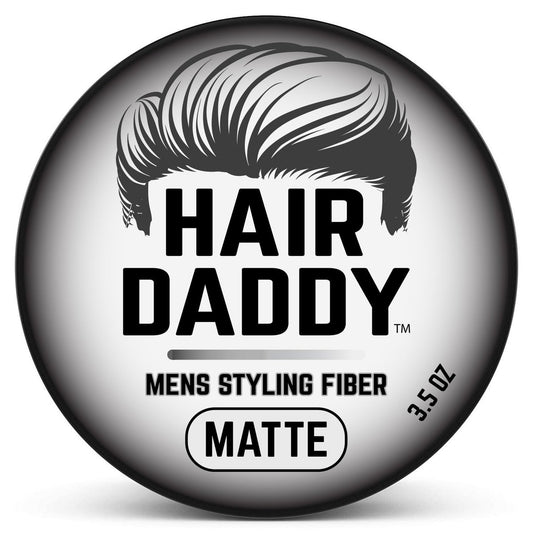 HAIR DADDY The Original Strong Hold Matte Styling Clay – Starker Halt, Natürlicher Look für Männer, 100 g