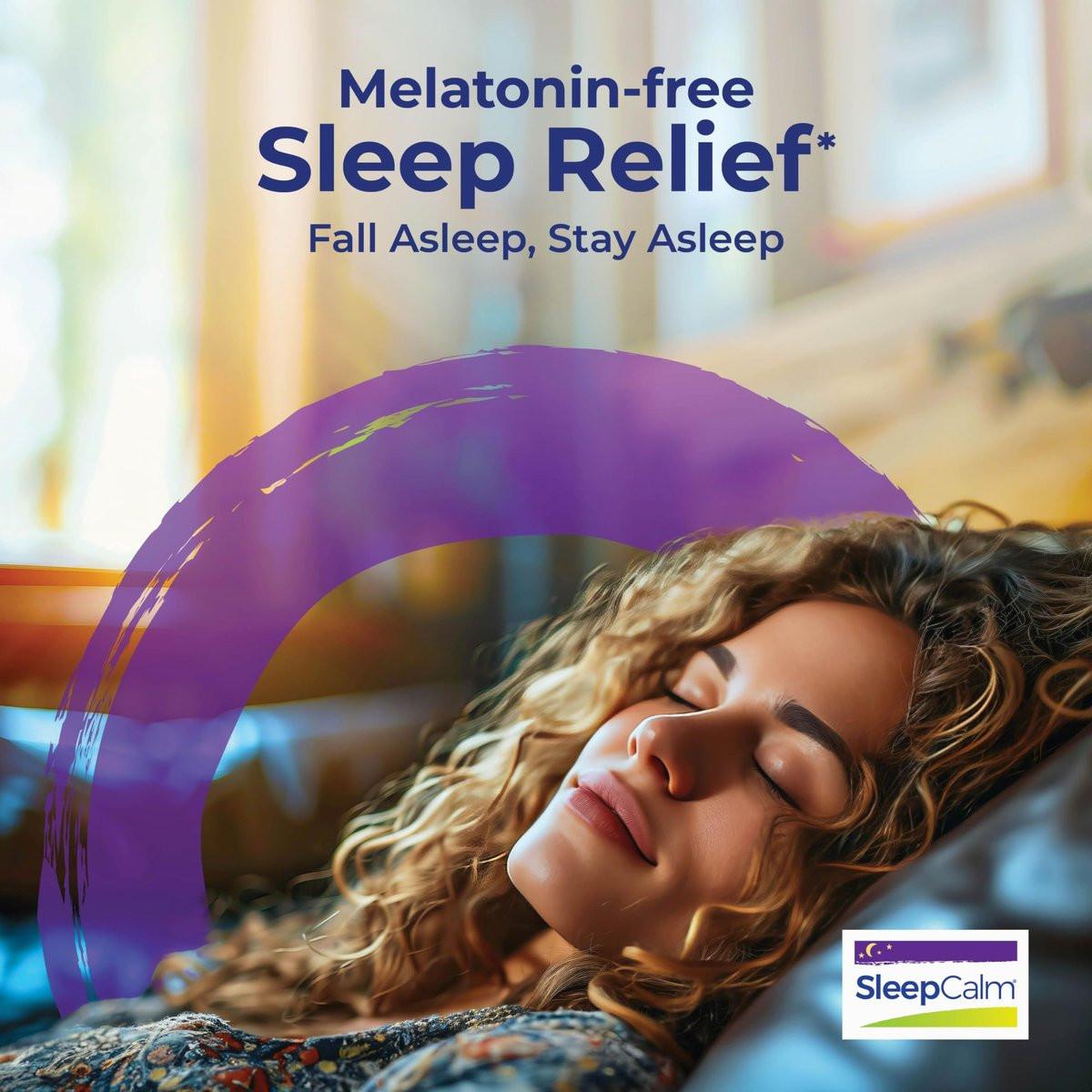Boiron SleepCalm Einschlafhilfe für tiefen, erholsamen Schlaf – Melatoninfrei und nicht gewohnheitsbildend – 60 Tabletten