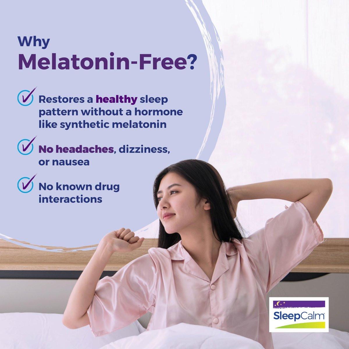 Boiron SleepCalm Einschlafhilfe für tiefen, erholsamen Schlaf – Melatoninfrei und nicht gewohnheitsbildend – 60 Tabletten