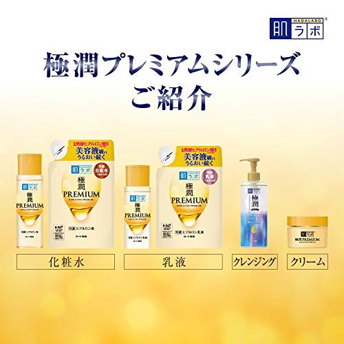 Hada Labo Gokujun Premium Hyaluronsäure Feuchtigkeitsserum Nachfüllpackung 170 ml