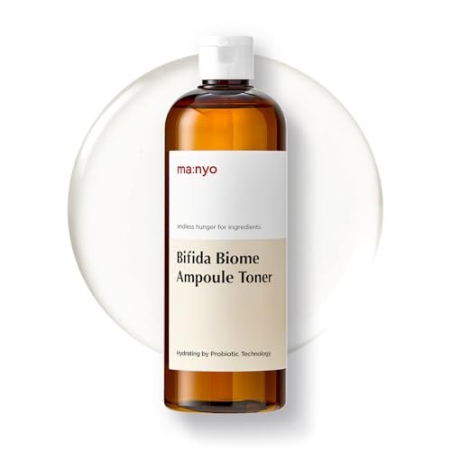MA:NYO Bifida Biome Ampoule Toner 400 ml – Feuchtigkeitsspendendes & beruhigendes Gesichtswasser mit 5 Arten Hyaluronsäure für tägliche Festigkeit | Koreanische Hautpflege
