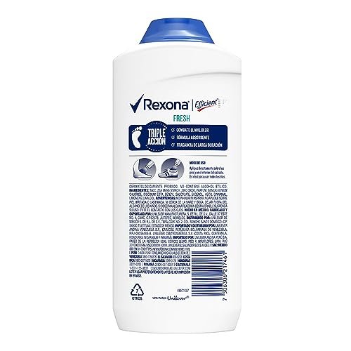 Rexona Fußpuder mit Zinkoxid – Effektive Frische für 200 g