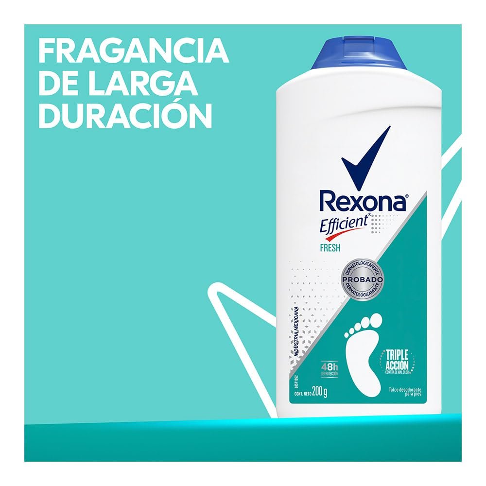 Rexona Fußpuder mit Zinkoxid – Effektive Frische für 200 g