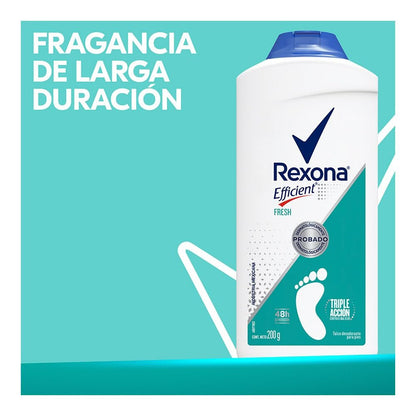 Rexona Fußpuder mit Zinkoxid – Effektive Frische für 200 g