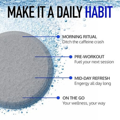 DRINK HRW Rejuvenation Molecular Hydrogen Wasserstoff Tabletten: 12 ppm H2, patentiert, hergestellt in den USA, IHSA-zertifiziertes Wasserstoff- und Magnesiumpräparat. Unterstützt Energie, Erholung, kognitive Funktion (Himbeere, 30 Stück)